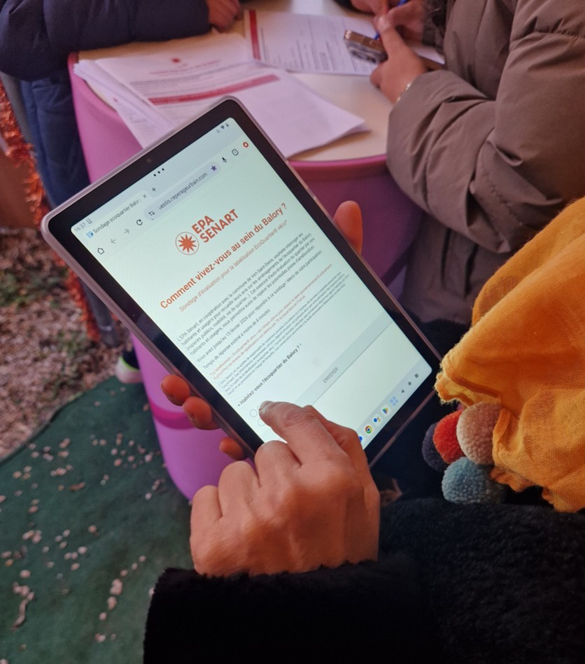 Évaluation de l’écoquartier « vécu » du Balory à Vert-St-Denis (77) pour l’EPA Sénart